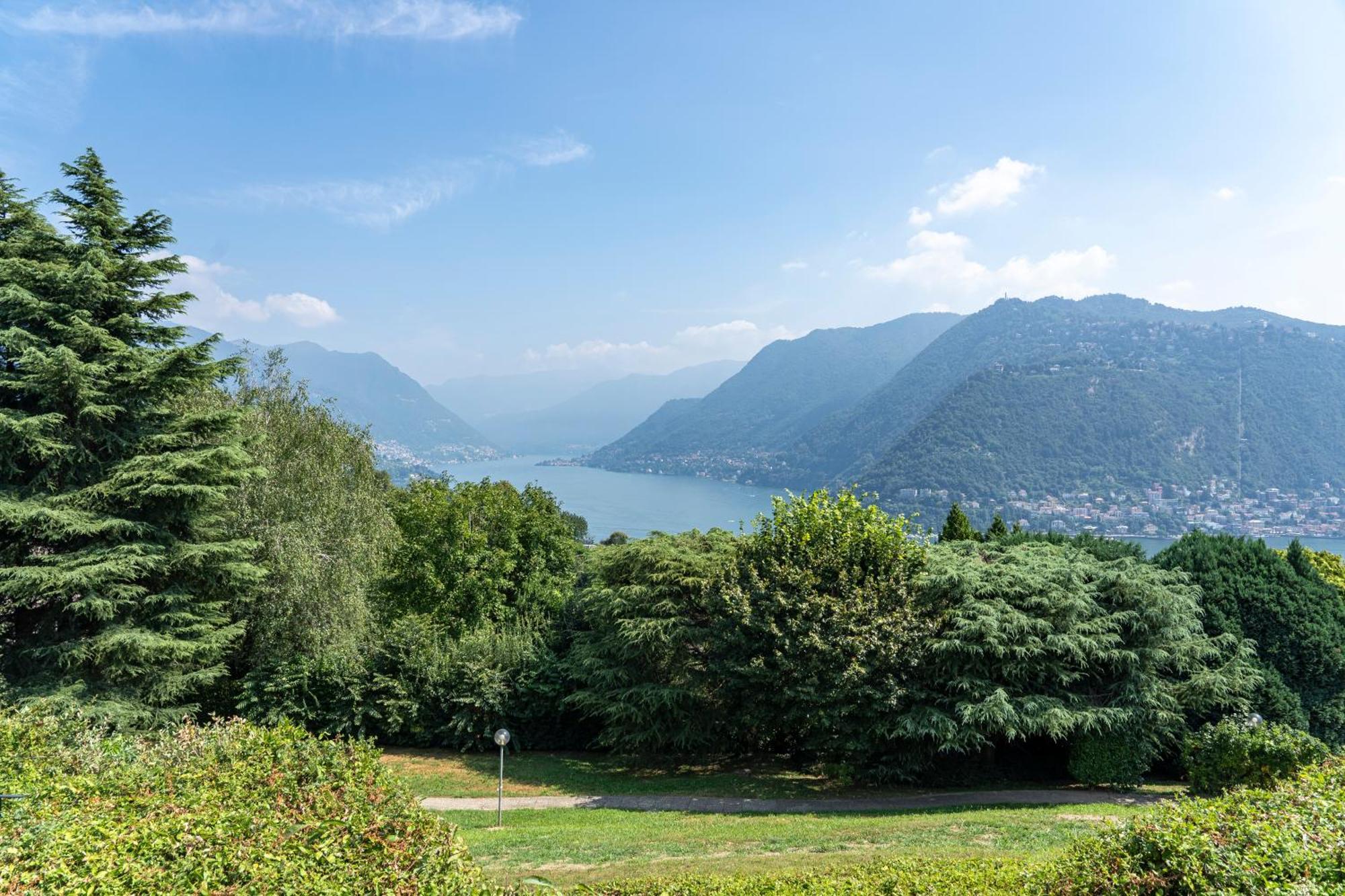 Alex'S Luxury Lake View Apt Pool And Tennis Côme Esterno foto
