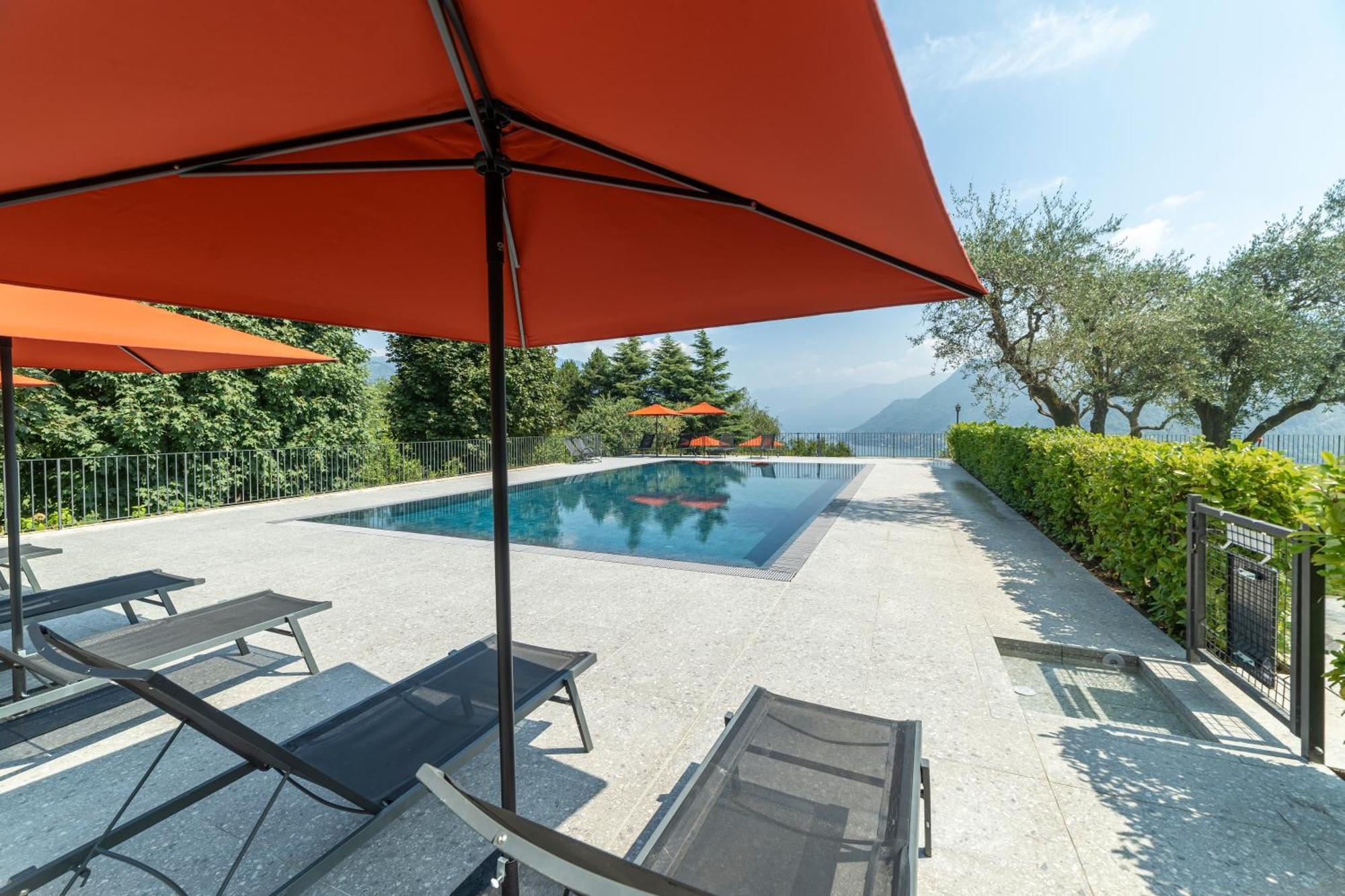 Alex'S Luxury Lake View Apt Pool And Tennis Côme Esterno foto