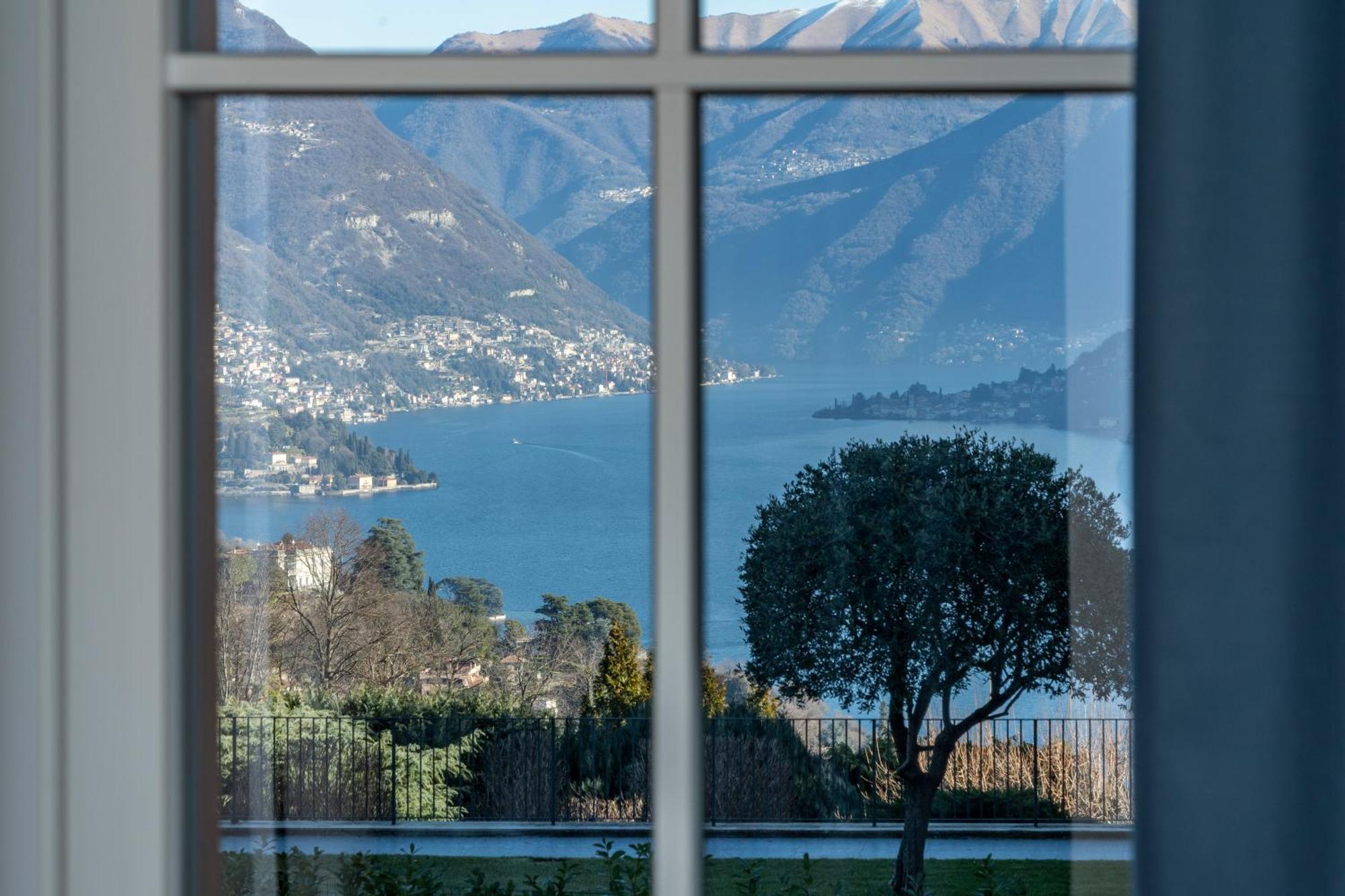 Alex'S Luxury Lake View Apt Pool And Tennis Côme Esterno foto