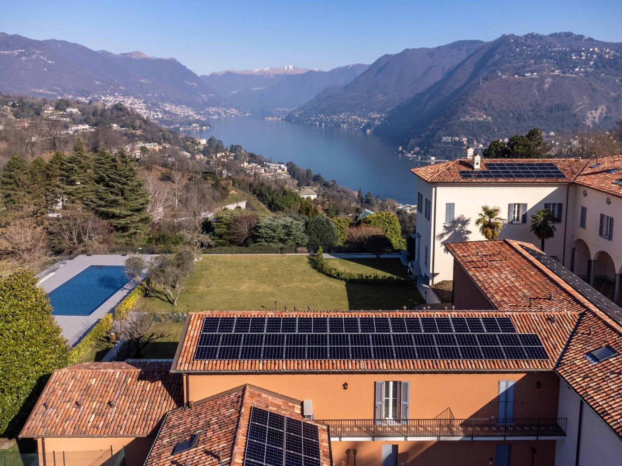 Alex'S Luxury Lake View Apt Pool And Tennis Côme Esterno foto
